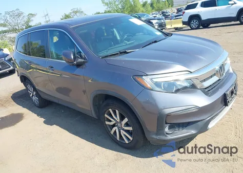 2019 Honda Pilot Ex-L z USA, uszkodzony, nr VIN 5FNYF6H5XKB100616